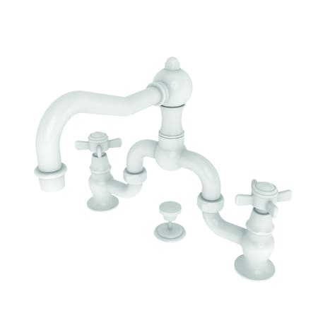 Newport Brass Lavatory Bridge Faucet in White 1000B/50